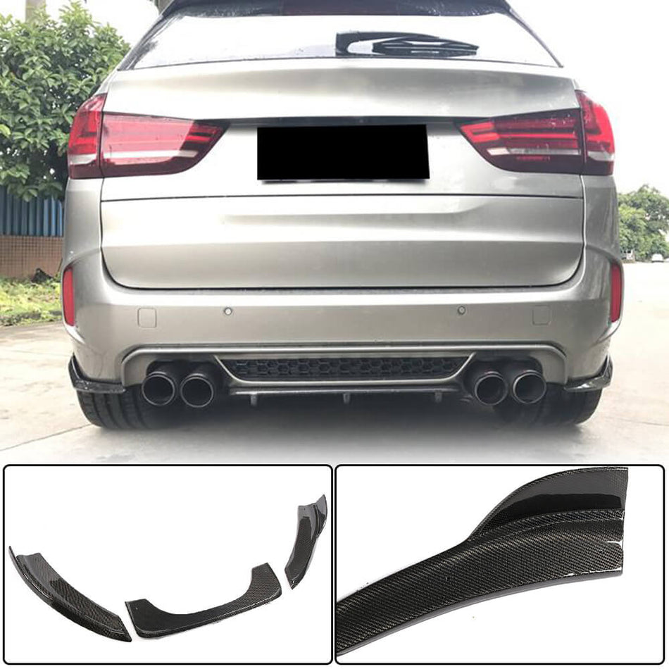 BMW X5M F85 X6M F86 2015-2019 Rear Bumper Diffuser Carbon Fiber/FRP-Ahacarbon