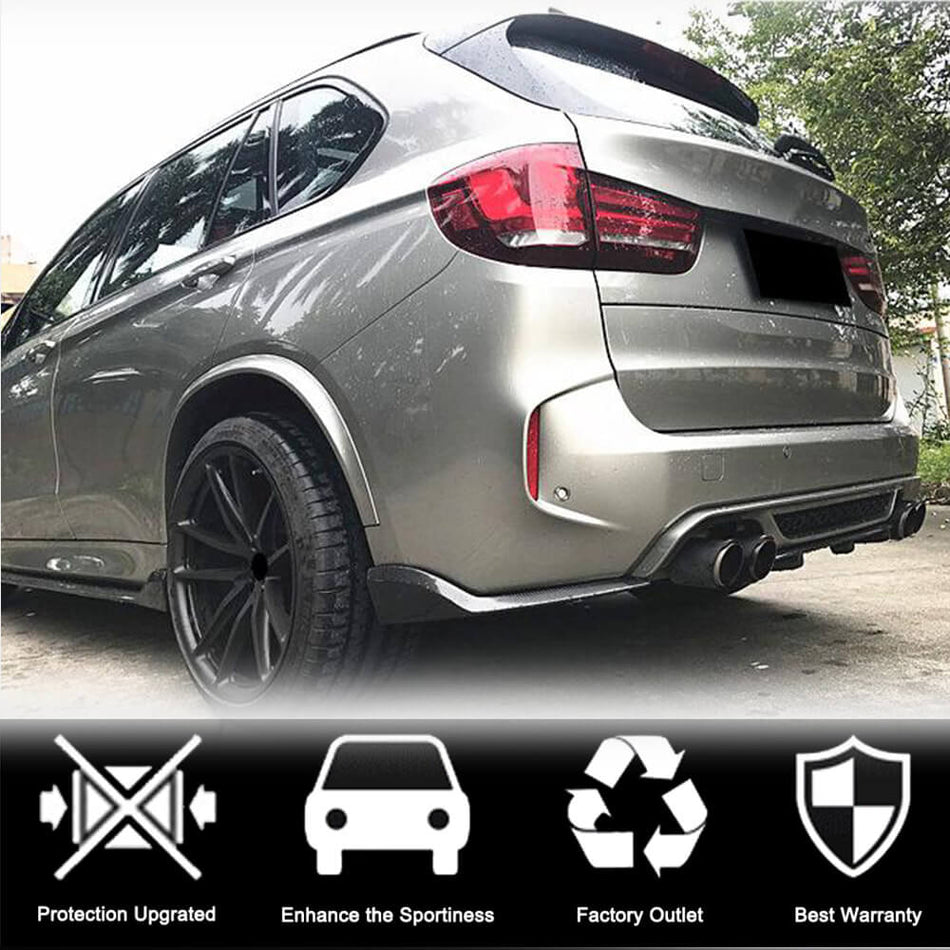 BMW X5M F85 X6M F86 2015-2019 Rear Bumper Diffuser Carbon Fiber/FRP-Ahacarbon