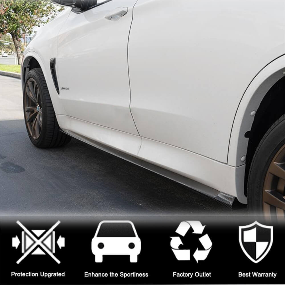 BMW X5M F85 X6M F86 2015-2019 Side Skirts Carbon Fiber-Ahacarbon