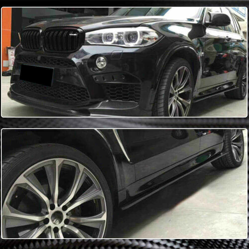 BMW X5M F85 X6M F86 2015-2019 Side Skirts Carbon Fiber-Ahacarbon