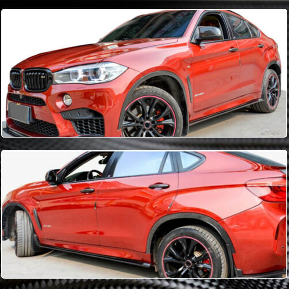 BMW X5M F85 X6M F86 2015-2019 Side Skirts Carbon Fiber-Ahacarbon