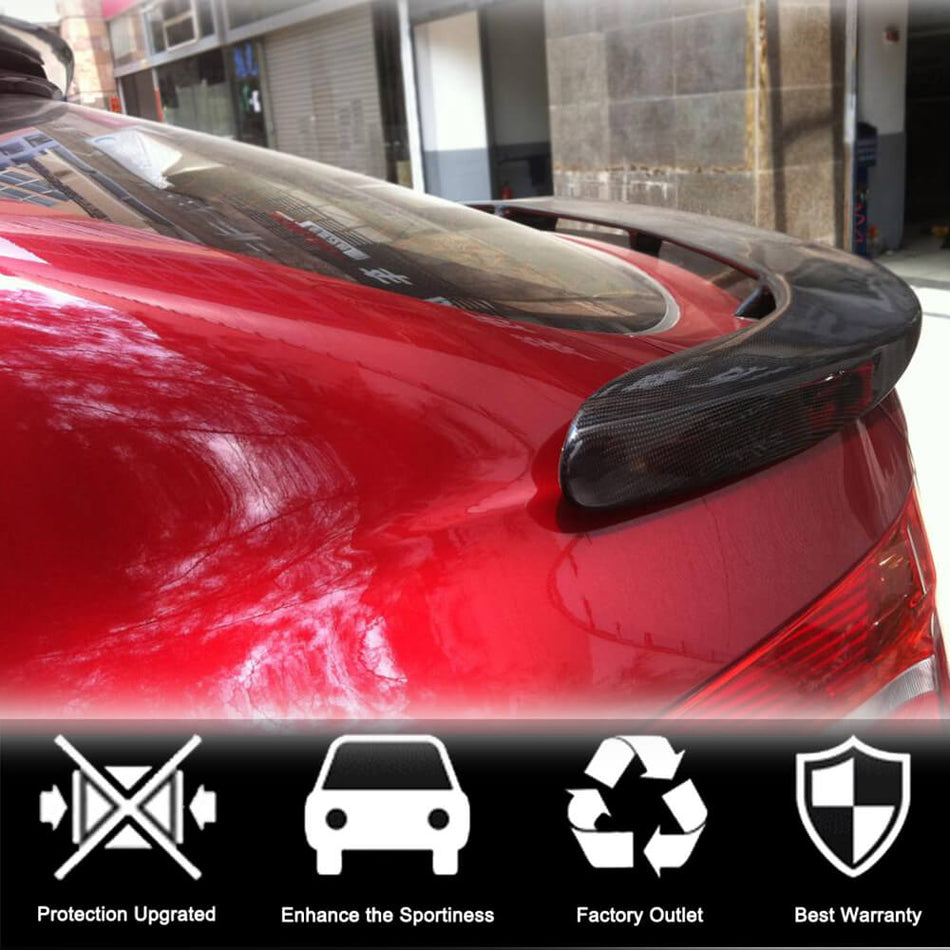 BMW X6 E71 Sport Utility 2008-2014 Rear Trunk Spoiler Carbon Fiber/FRP-Ahacarbon
