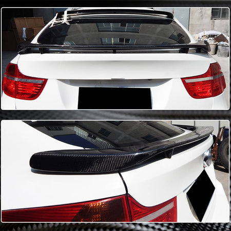 BMW X6 E71 Sport Utility 2008-2014 Rear Trunk Spoiler Carbon Fiber/FRP-Ahacarbon