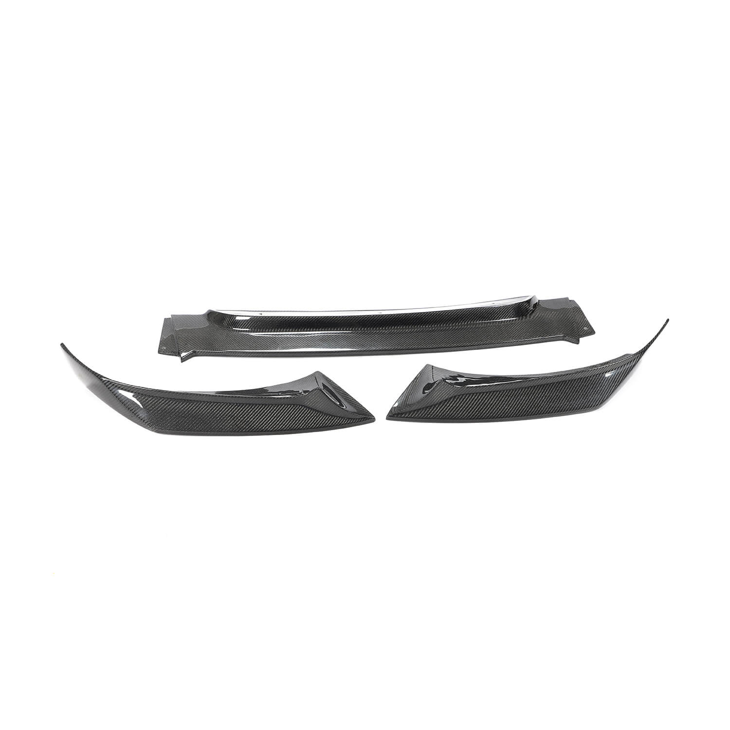 BMW X6 F16 Base 2015-2019 Front Bumper Lip Carbon Fiber/FRP-Ahacarbon