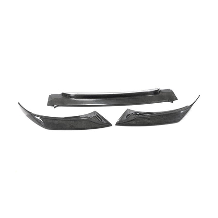 BMW X6 F16 Base 2015-2019 Front Bumper Lip Carbon Fiber/FRP-Ahacarbon