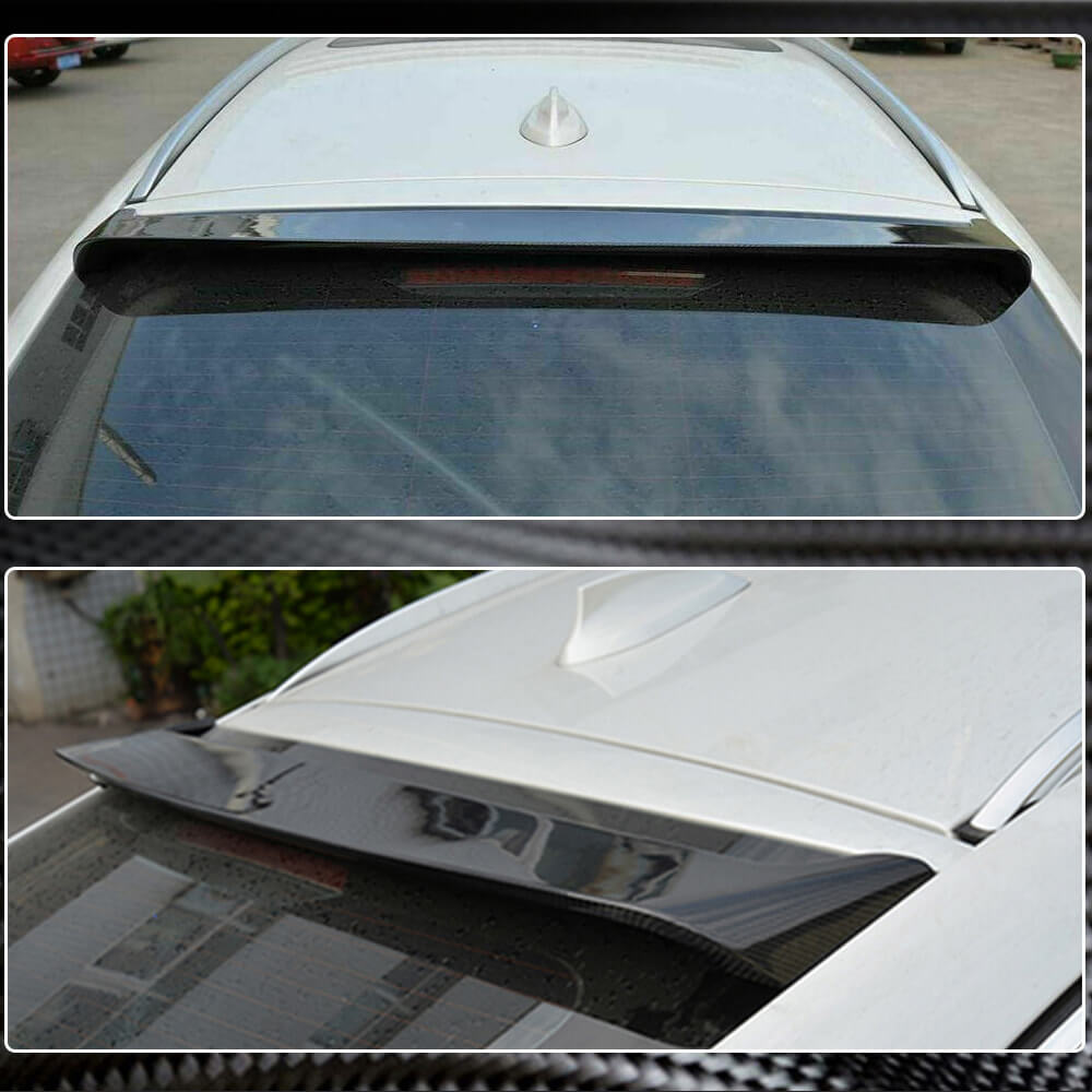 BMW X6 F16 2015-2019 Rear Roof Spoiler Carbon Fiber-Ahacarbon