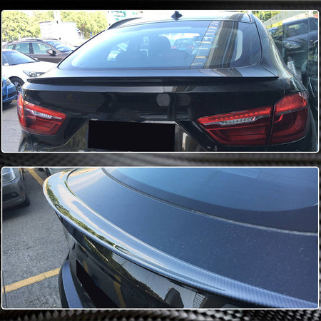 BMW X6 F16 2015-2019 Rear Trunk Spoiler Carbon Fiber-Ahacarbon