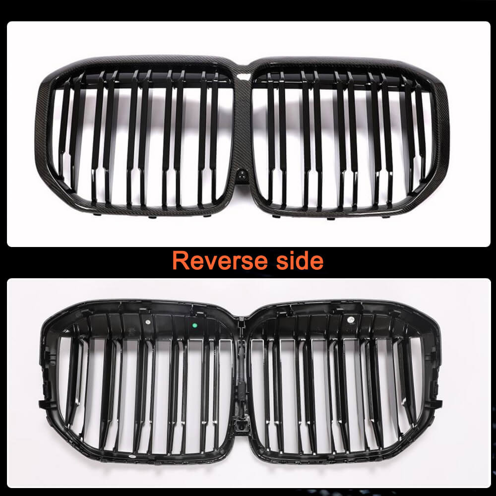 BMW X7 G07 2019-2022 Front Grill Carbon Fiber-Ahacarbon