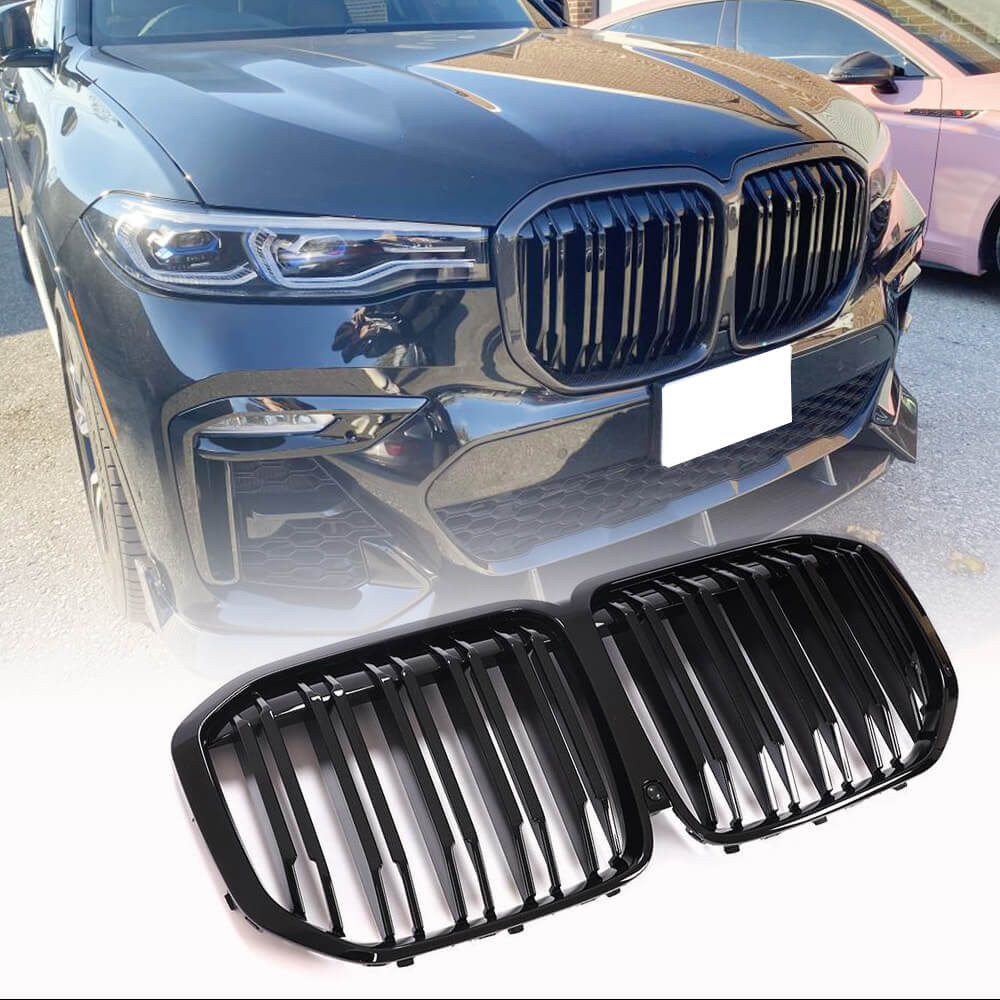 BMW X7 G07 2019-2022 Front Grill Carbon Fiber-Ahacarbon