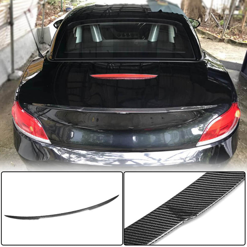 BMW Z4 E89 2009-2015 Rear Trunk Spoiler Carbon Fiber/FRP-Ahacarbon