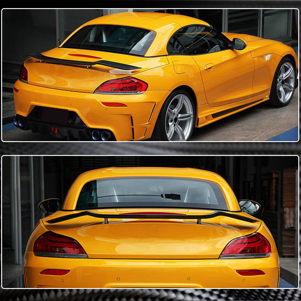 BMW Z4 E89 2009-2015 Rear Trunk Spoiler Carbon Fiber-Ahacarbon
