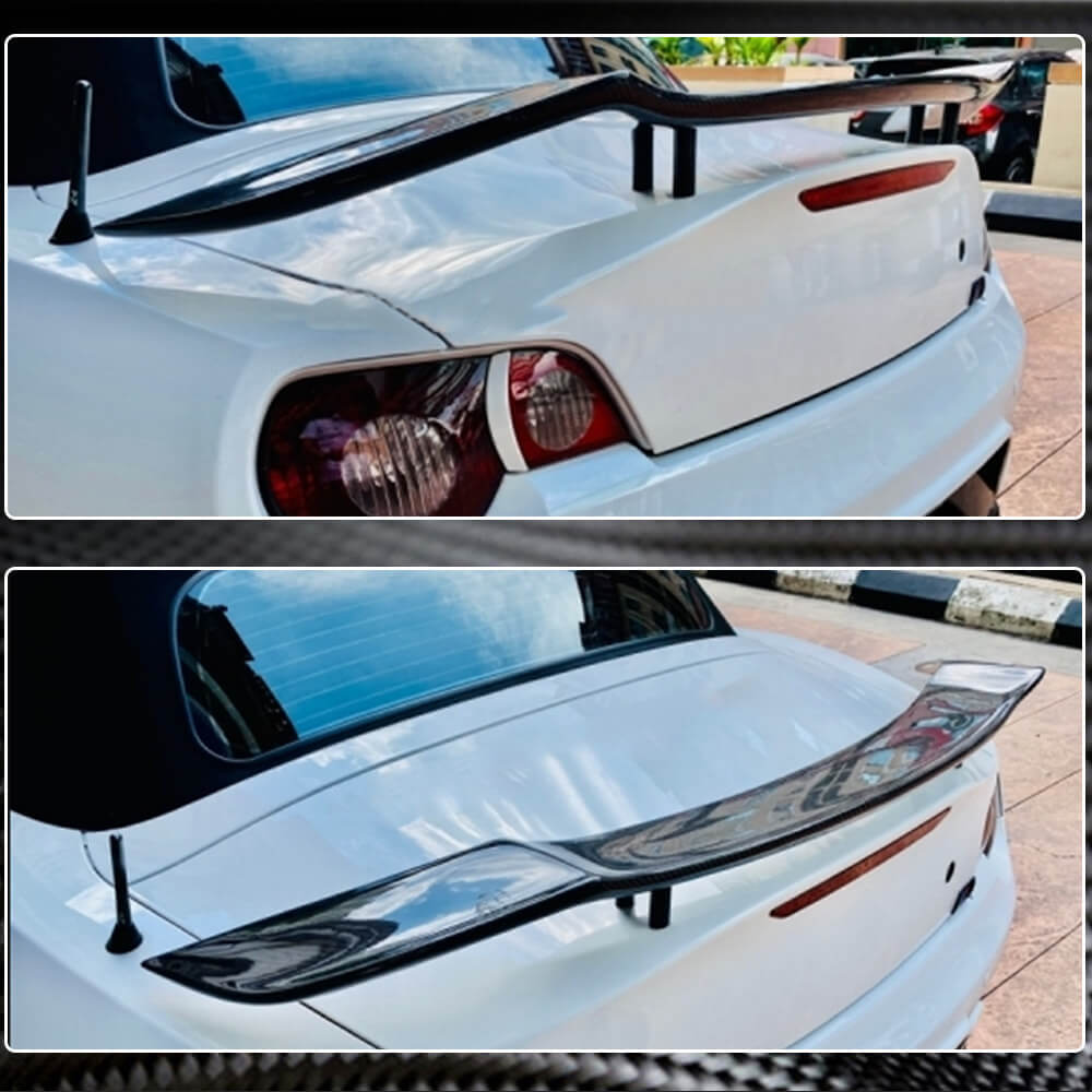 BMW Z4 E89 2009-2015 Rear Trunk Spoiler Carbon Fiber-Ahacarbon