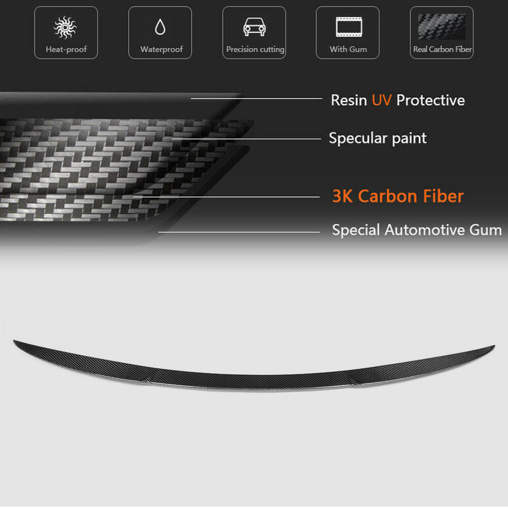 BMW Z4 E89 2009-2015 Rear Trunk Spoiler Carbon Fiber/FRP-Ahacarbon