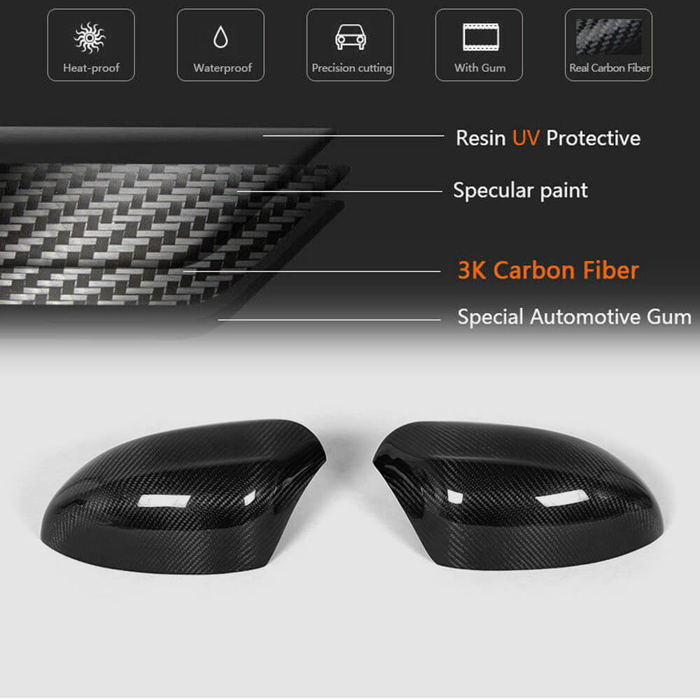 BMW Z4 E89 18i/20i/23i/28i/30i/35i Pre-LCI 2009-2013 Mirror Covers Add-on Styler Carbon Fiber-Ahacarbon