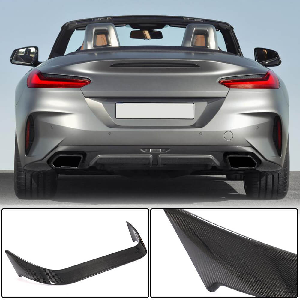 BMW Z4 G29 sDrive20i/30i M40i 2019UP Rear Trunk Spoiler Carbon Fiber-Ahacarbon