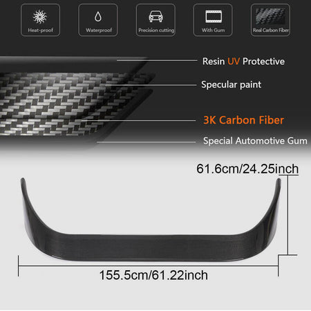 BMW Z4 G29 sDrive20i/30i M40i 2019UP Rear Trunk Spoiler Carbon Fiber-Ahacarbon