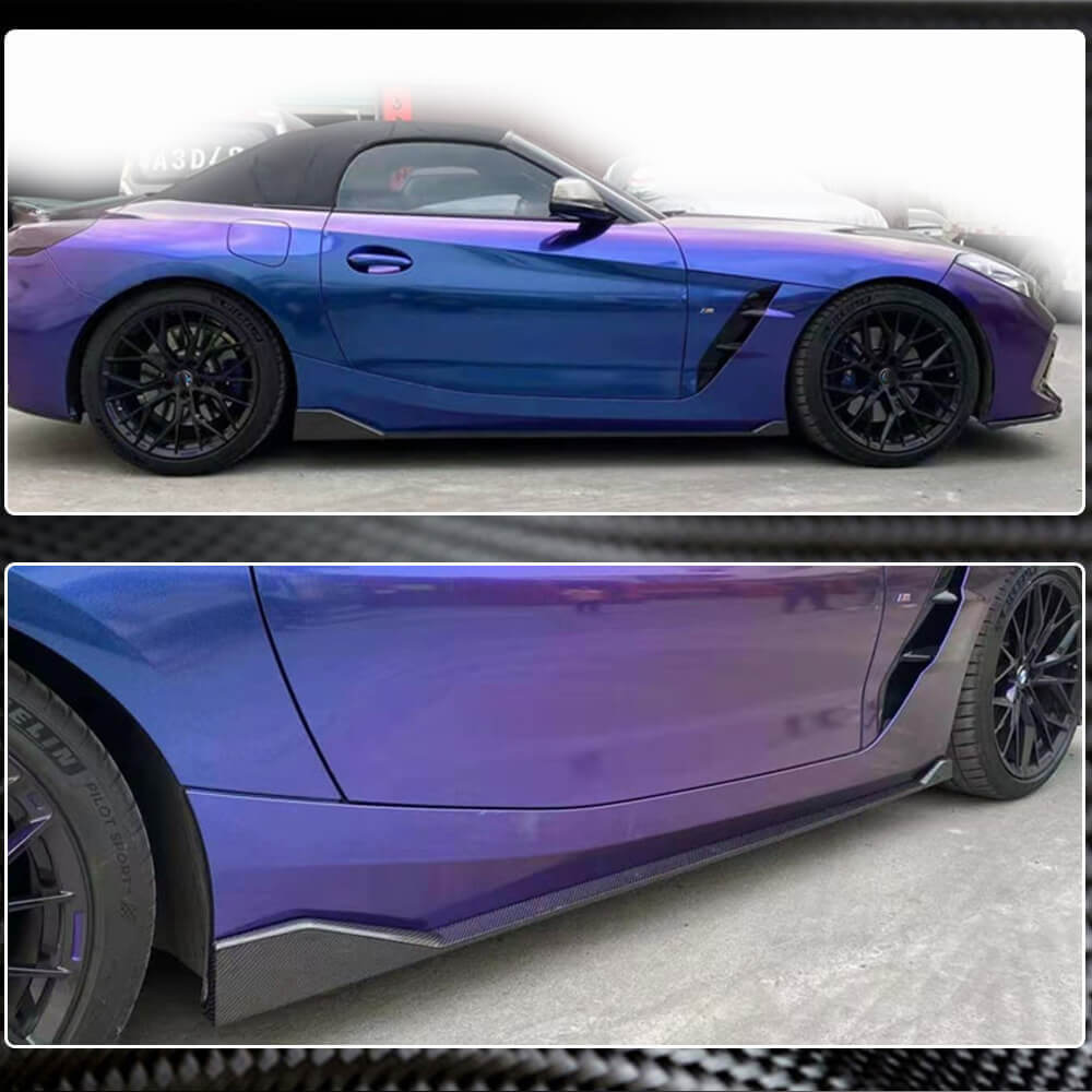 BMW Z4 G29 sDrive20i/30i M Sport M40i 2019UP Side Skirts Carbon Fiber-Ahacarbon