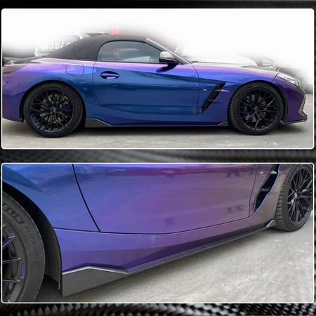 BMW Z4 G29 sDrive20i/30i M Sport M40i 2019UP Side Skirts Carbon Fiber-Ahacarbon