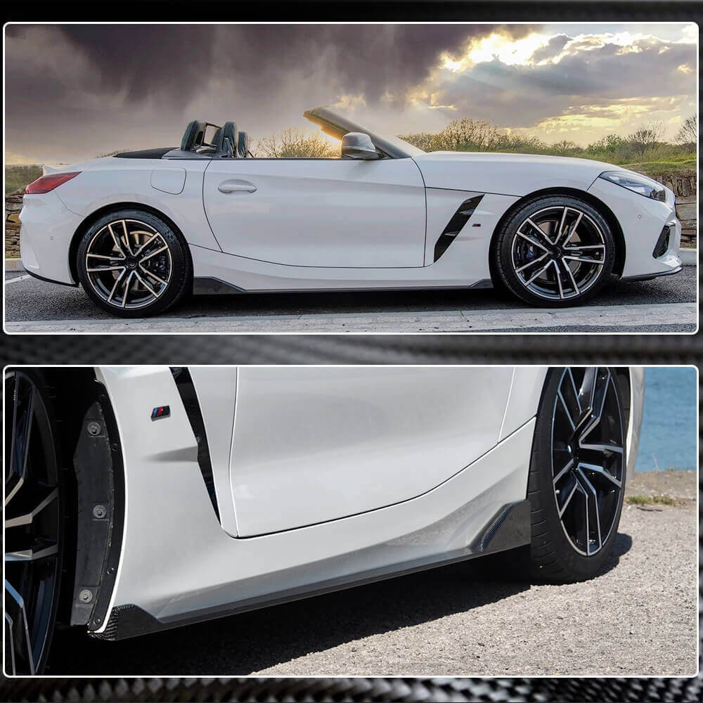 BMW Z4 G29 sDrive20i/30i M Sport M40i 2019UP Side Skirts Carbon Fiber-Ahacarbon