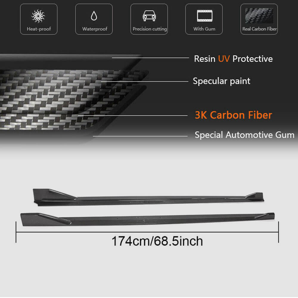 BMW Z4 G29 sDrive20i/30i M Sport M40i 2019UP Side Skirts Carbon Fiber-Ahacarbon