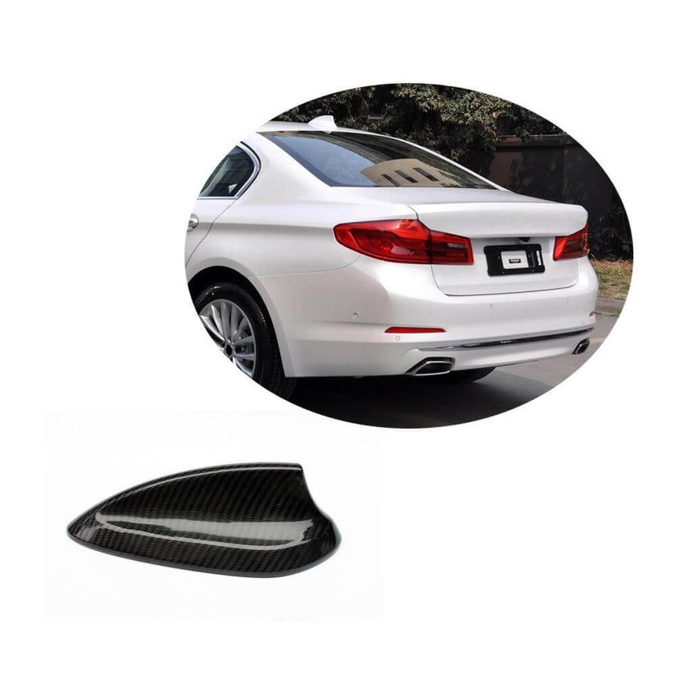 BMW 5 Series G30 G31 F90 M5 2017-2020 Car Antenna Cover Carbon Fiber-Ahacarbon