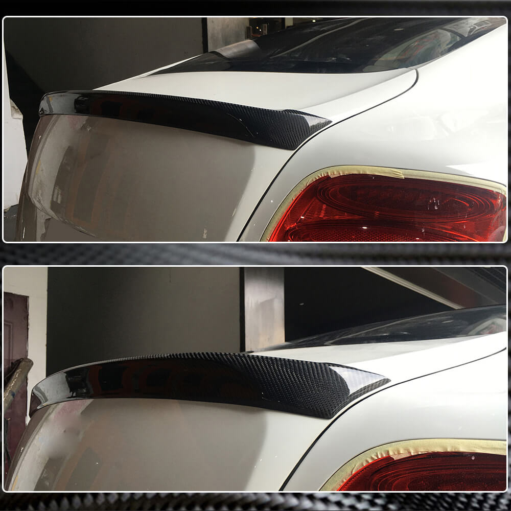 Bentley Continental GT 2012-2014 Rear Trunk Spoiler Carbon Fiber-Ahacarbon
