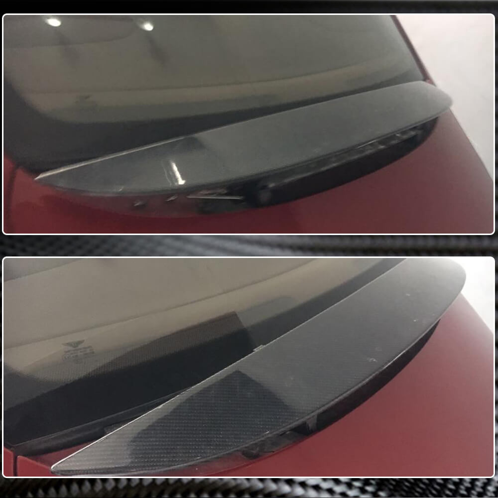 Bentley Continental GT W12/V8 2nd Gen Coupe 2012-2017 Rear Middle Window Spoiler Carbon Fiber-Ahacarbon