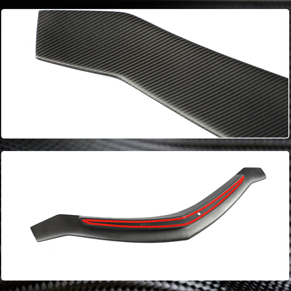 Cadillac ATS Sedan 2013-2019 Rear Trunk Spoiler Carbon Fiber-Ahacarbon