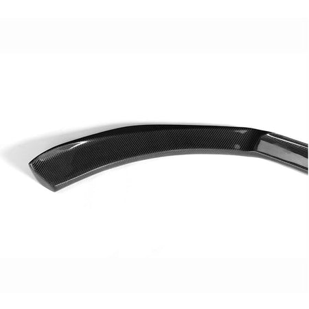 Audi S4 A4 B8 Sline Sedan Pre-facelift 2009-2012 Front Bumper Lip Carbon Fiber-Ahacarbon