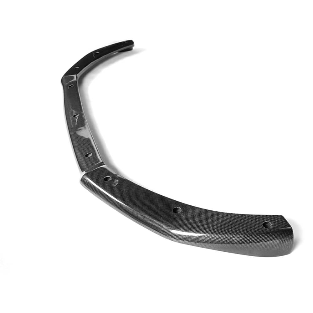 Audi S4 A4 B8 Sline Sedan Pre-facelift 2009-2012 Front Bumper Lip Carbon Fiber-Ahacarbon