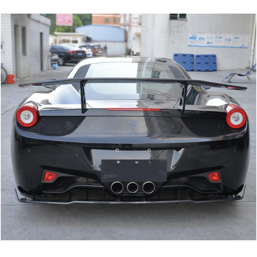 Ferrari 458 Italia 2011-2013 Rear Trunk Spoiler Carbon Fiber-Ahacarbon