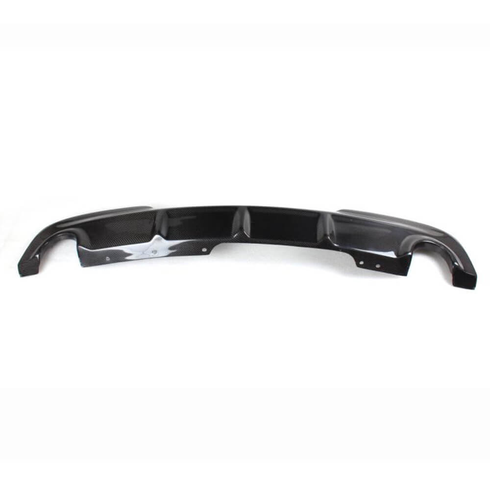 BMW 5 Series F10 M Sport Sedan 2012-2016 Rear Bumper Diffuser Carbon Fiber-Ahacarbon