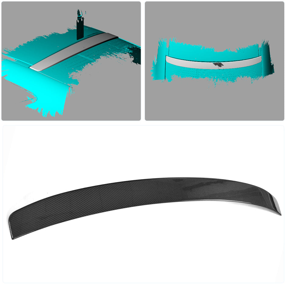 Mercedes Benz (W205) C205 C63 AMG Coupe 2015-2019 Rear Trunk Spoiler Carbon Fiber-Ahacarbon