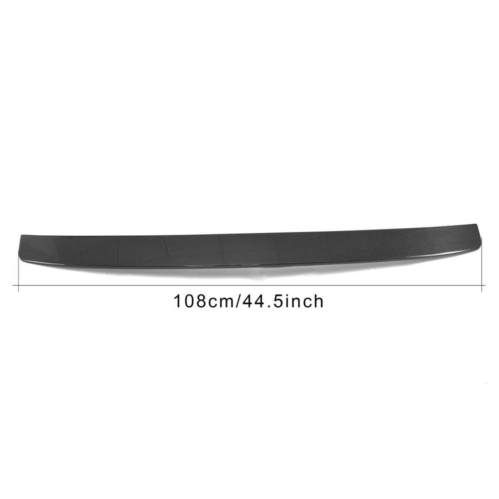 Mercedes Benz (W205) C205 C63 AMG Coupe 2015-2019 Rear Trunk Spoiler Carbon Fiber-Ahacarbon