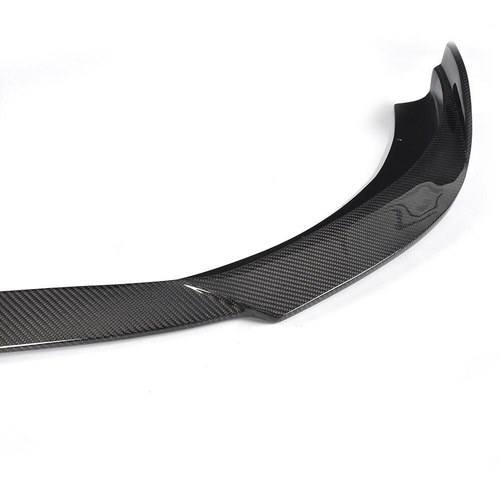 Audi S3 A3 Sline 8V Hatchback 2014-2016 Front Bumper Lip Carbon Fiber-Ahacarbon