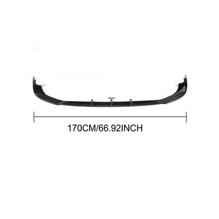 Audi S3 A3 Sline 8V Hatchback 2014-2016 Front Bumper Lip Carbon Fiber-Ahacarbon