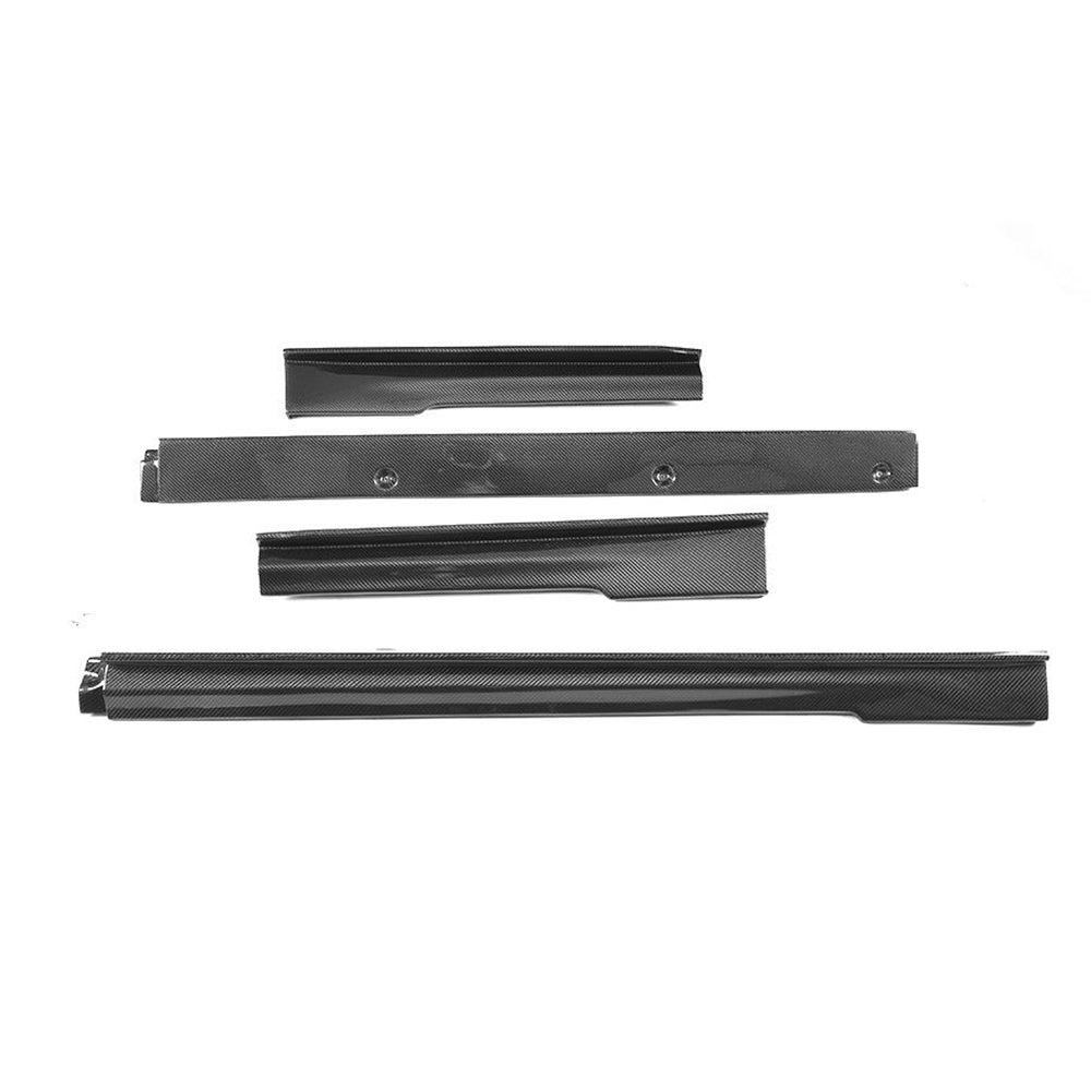 Tesla Model S 2014-2020 Side Skirts Carbon Fiber-Ahacarbon