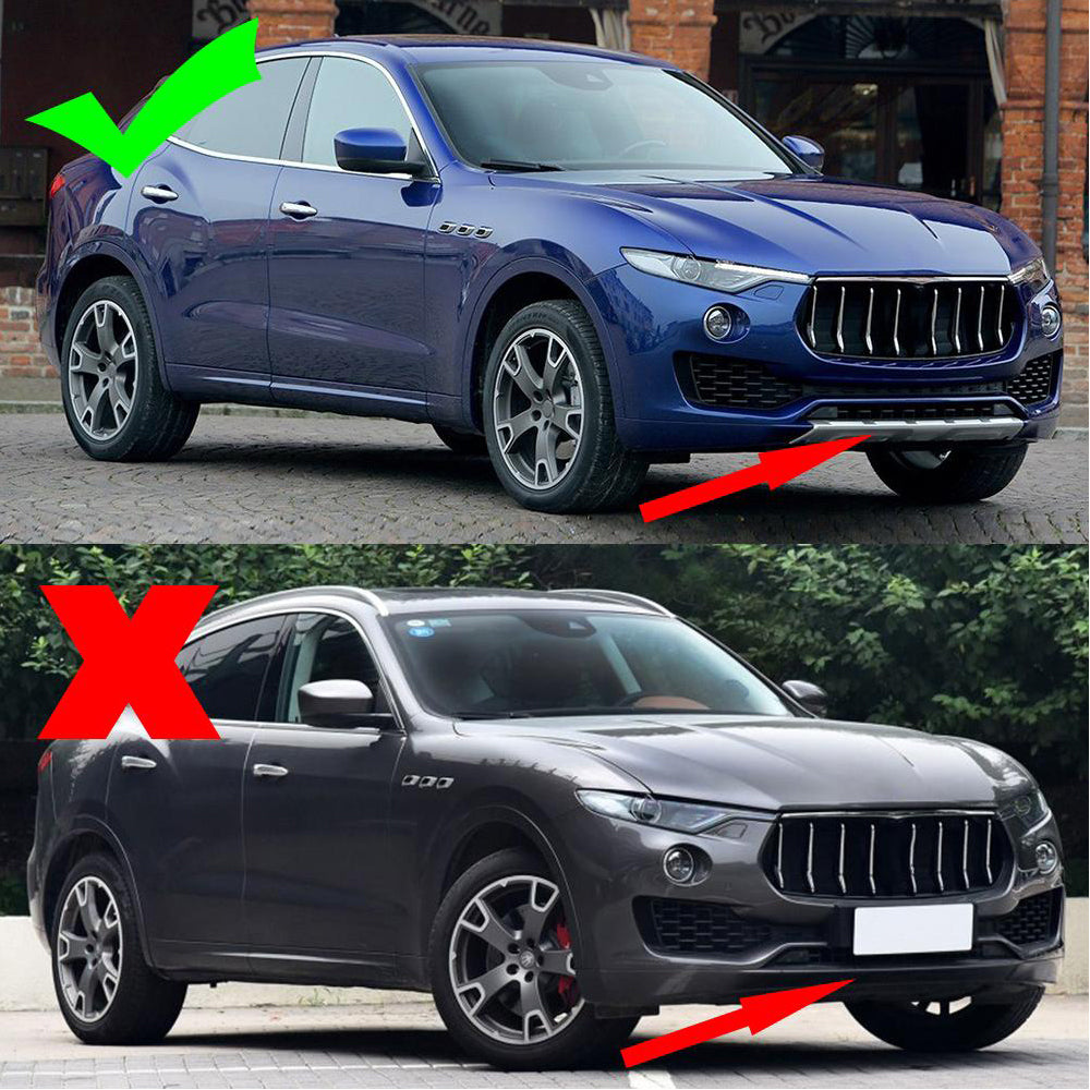 Maserati Levante 2016-2020 Front Bumper Lip Carbon Fiber-Ahacarbon