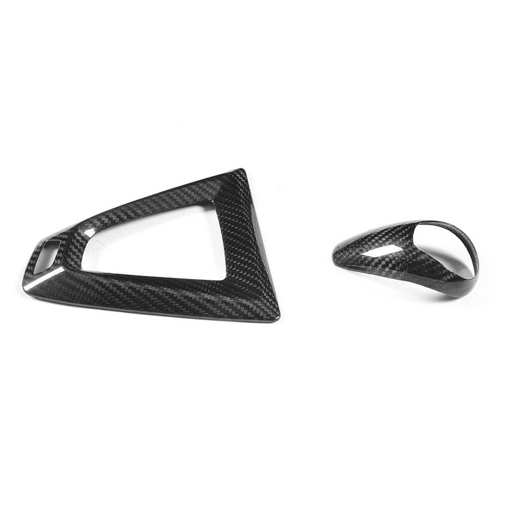 BMW F80 M3 F82 F83 M4 2014-2020 Gear Shift Cover & Center Console Trim LHD Carbon fiber-Ahacarbon