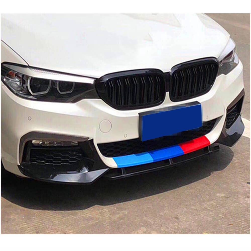 BMW 5 Series G30 G31 M Sport 2017-2020 Front Bumper Splitters Carbon Fiber-Ahacarbon