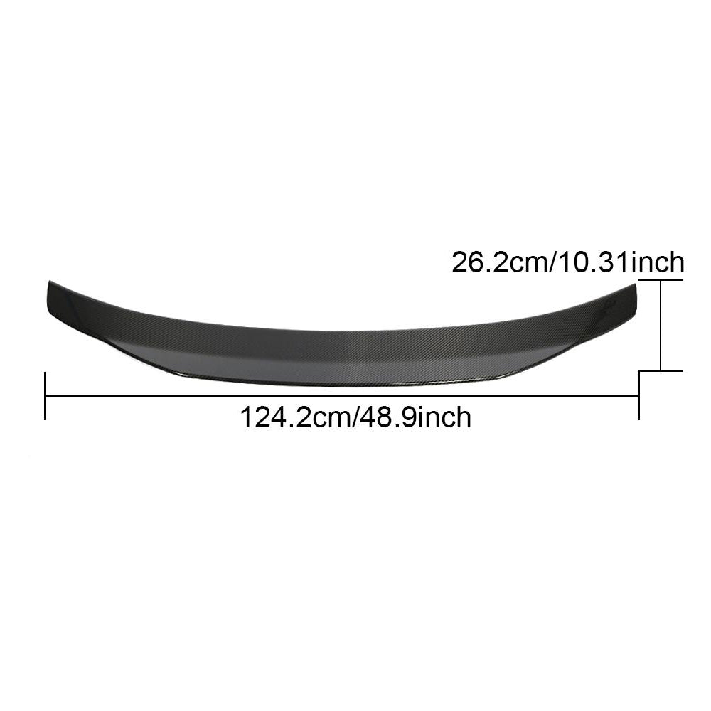 BMW 2 Series F22 F87 M2 Coupe 2014-2020 Rear Trunk Spoiler Carbon Fiber-Ahacarbon