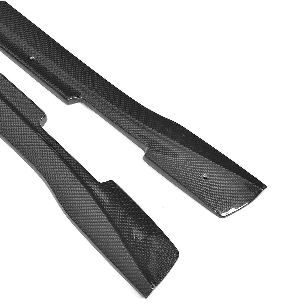 Porsche Panamera 970 Facelift 2014-2016 Side Skirts Carbon Fiber-Ahacarbon