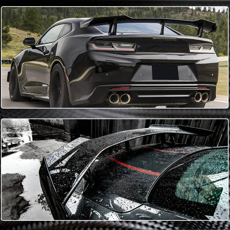 Chevrolet Camaro SS RS Coupe 2016-2019 Rear Trunk Spoiler Carbon Fiber-Ahacarbon