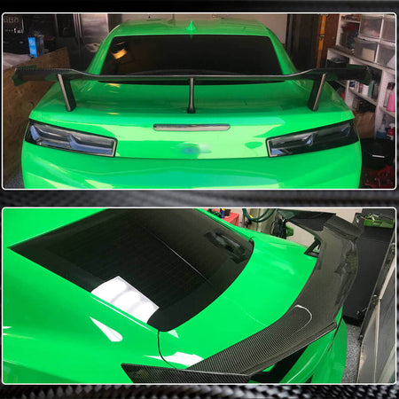 Chevrolet Camaro SS RS Coupe 2016-2019 Rear Trunk Spoiler Carbon Fiber-Ahacarbon