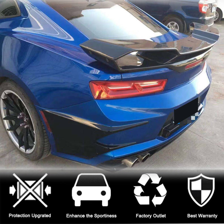 Chevrolet Camaro ZL1 LT LS SS RS 2016-2019 Rear Trunk Spoiler Carbon Fiber-Ahacarbon