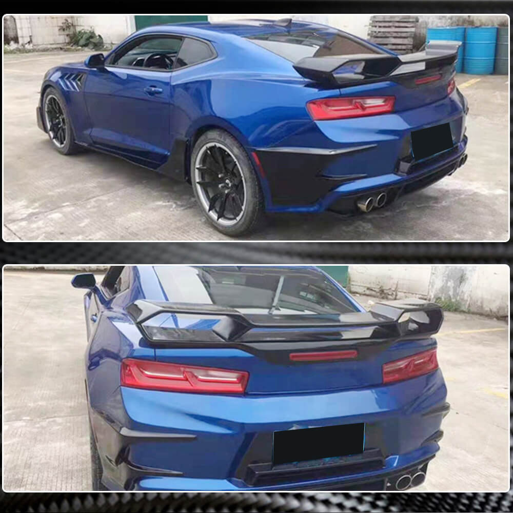 Chevrolet Camaro ZL1 LT LS SS RS 2016-2019 Rear Trunk Spoiler Carbon Fiber-Ahacarbon