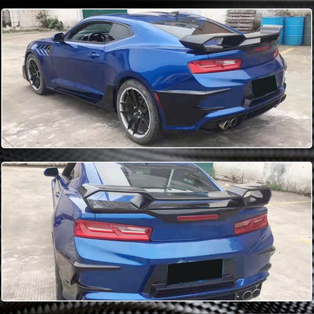 Chevrolet Camaro ZL1 LT LS SS RS 2016-2019 Rear Trunk Spoiler Carbon Fiber-Ahacarbon