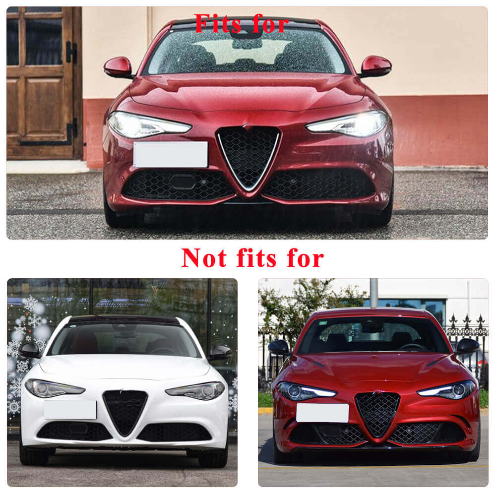 Alfa Romeo Giulia 952 Sport 2015-2021 Fog Light Covers Carbon Fiber/FRP-Ahacarbon