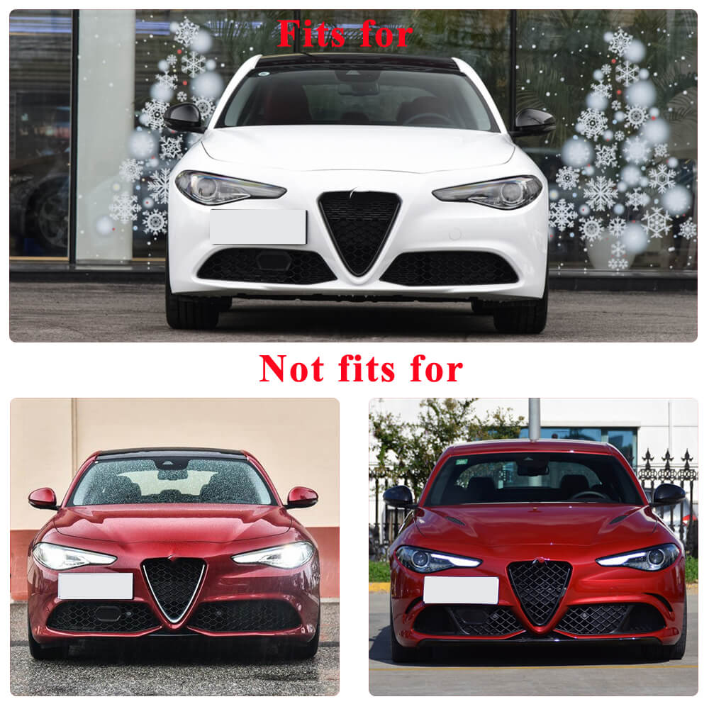 Alfa Romeo Giulia 952 Base 2015-2020 Rear Bumper Diffuser Lip W/ Exhaust Tips Tailpipe Carbon Fiber-Ahacarbon