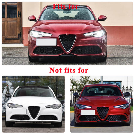 Alfa Romeo Giulia 952 TI Sport 2016-2024 Carbon Fiber Front Bumper Lip-Ahacarbon